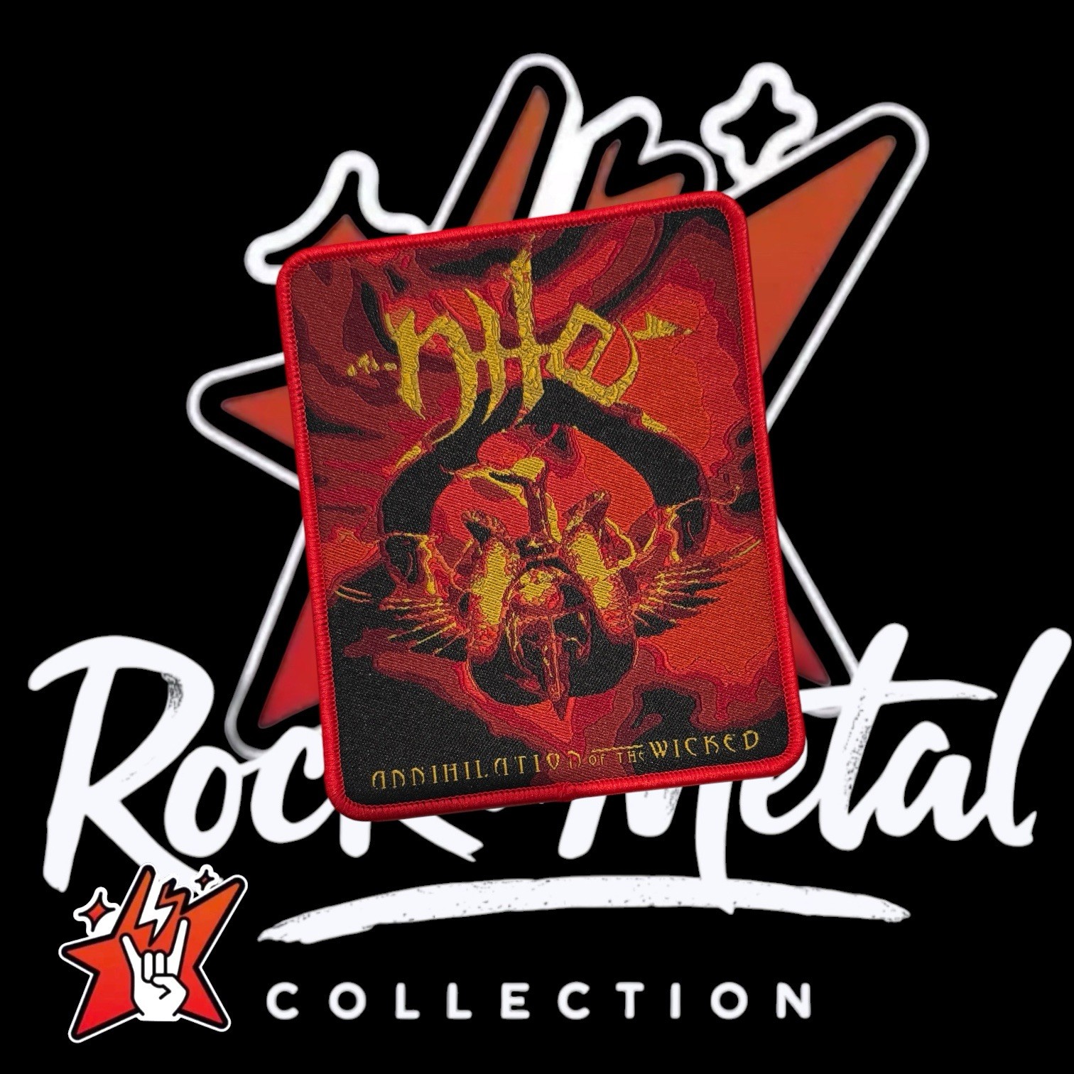Nile Official Exclusiv Woven Patches Obituary Suffocation Incantation Death gallery