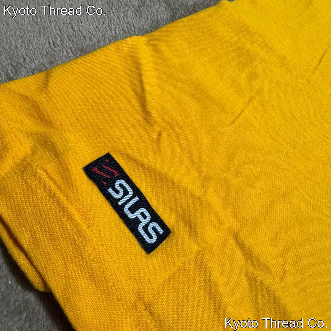 SILAS Yellow T-Shirt with Box Logo, Short-Sleeve, S Size gallery