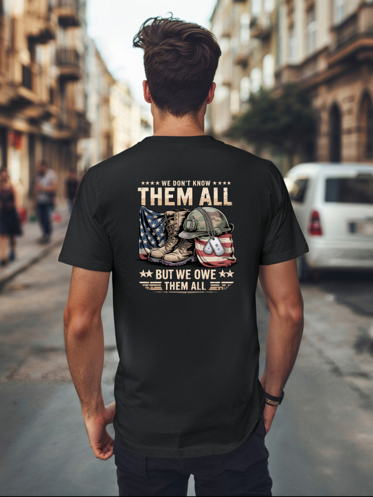 American pride, Veteran Pride, We own them all, Comfort Color T-Shirt gallery