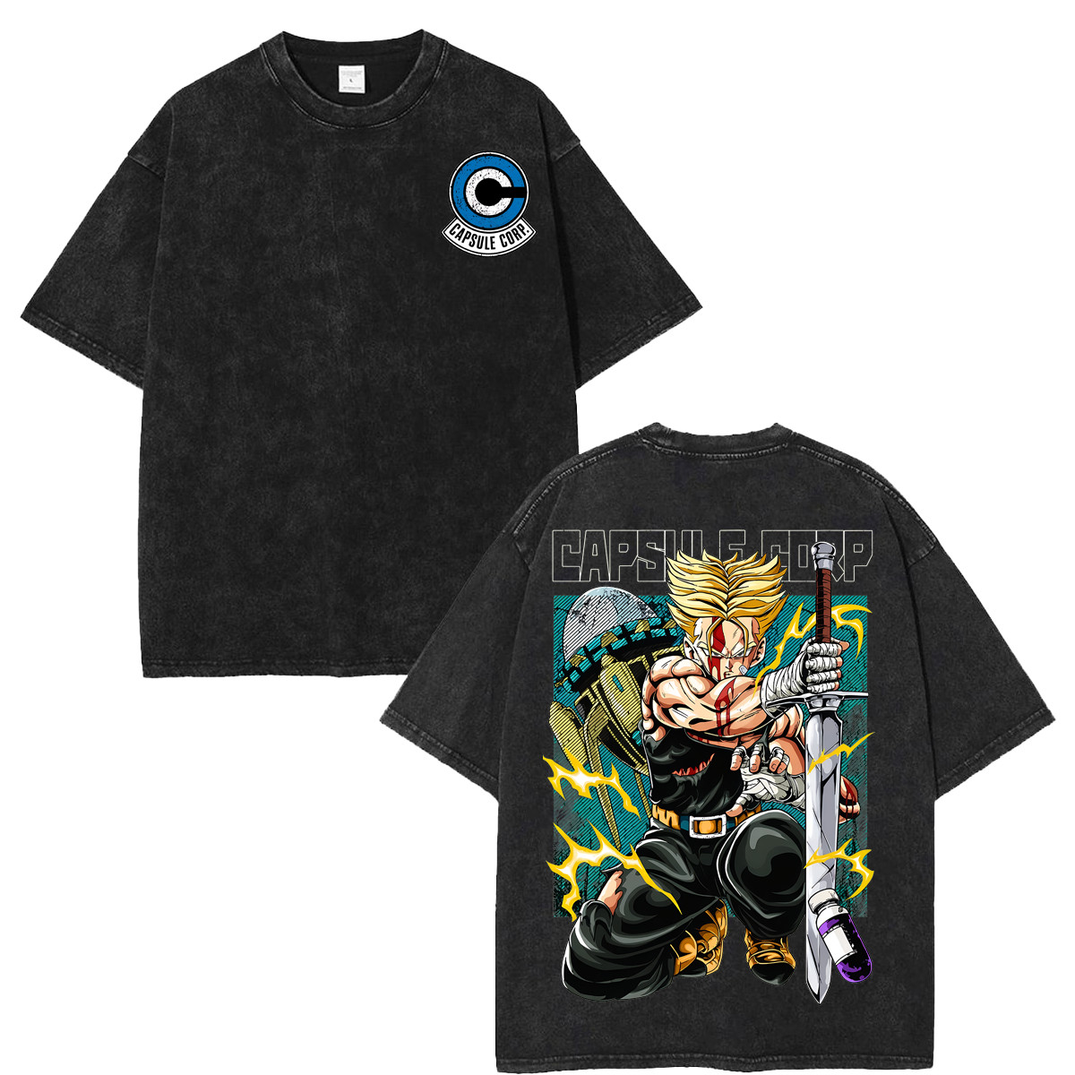 DBZ Future Trunks Anime Graphic Tee Fans And Lovers Streetwear Tshirt gallery