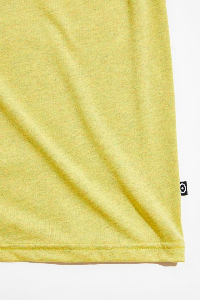 NWT EVERYWHERE Apparel Recycled Cotton & Bottles Yellow T Shirt XL gallery