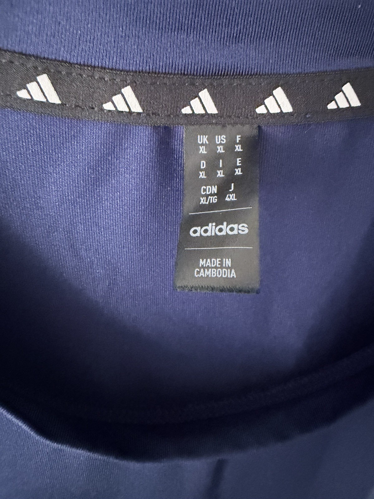Adidas Men Train Essentials Tech T-shirt Training Tee Blue xLarge gallery
