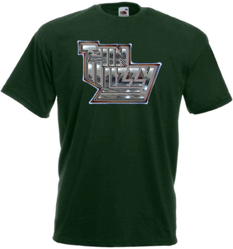 Thin Lizzy - poster 2 T-shirt hard rock black blue graphite all sizes S-5XL gallery