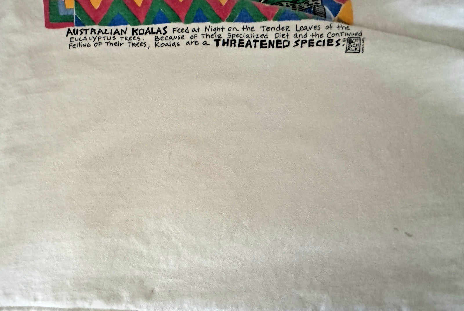 Vintage San Diego Zoo T Shirt Koala Hanes Single Stitch California Graphic Large gallery