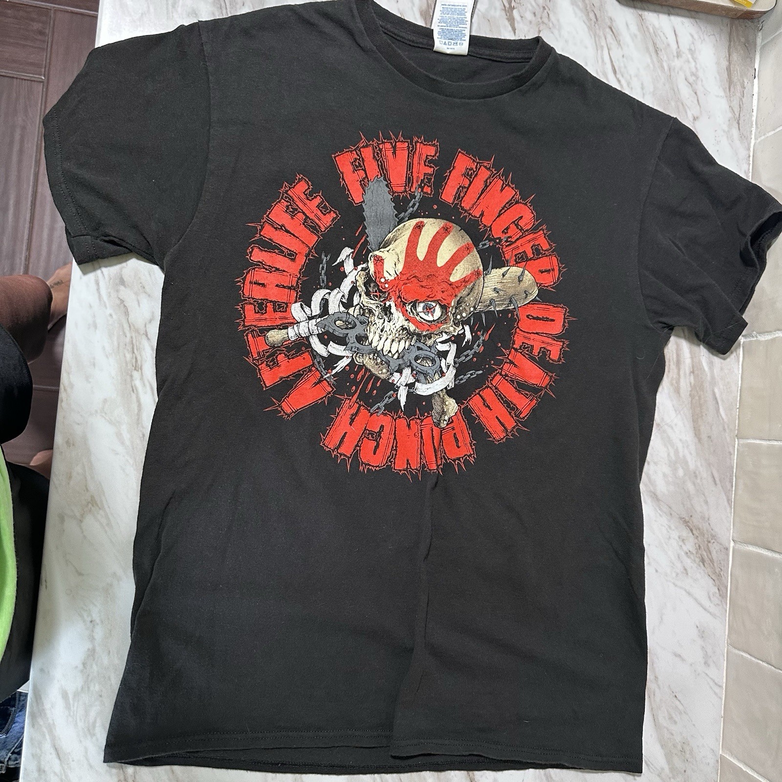 Five Finger Death Punch Shirt Mens M Black Afterlife World Tour 2023 Concert gallery