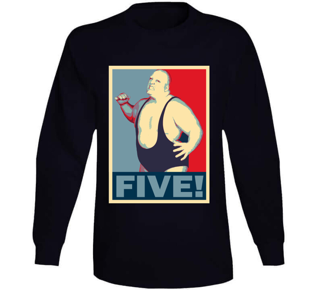 King Kong Bundy Hope Wrestling Five T Shirt gallery