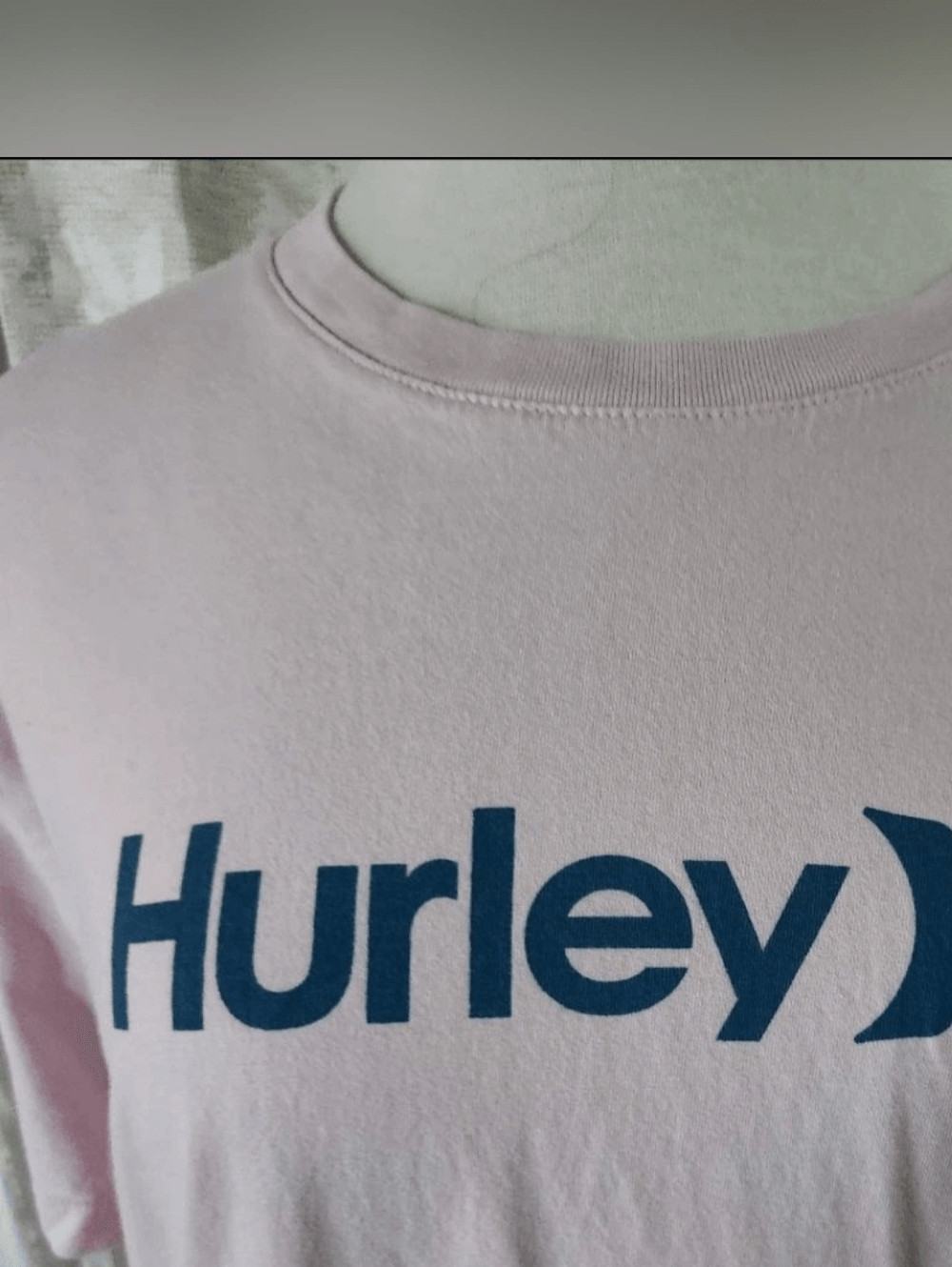 E21 Hurley Light Pink T-shirt with Navy Logo gallery