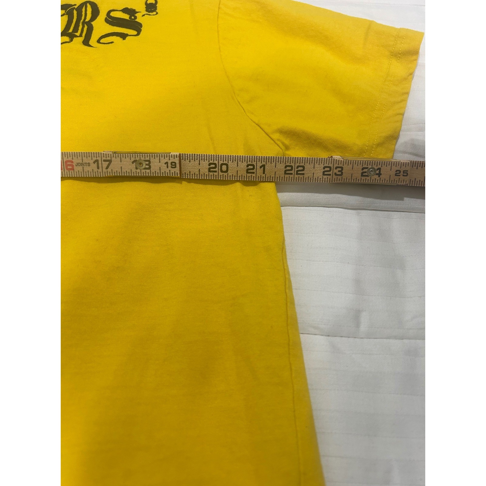 AHP Saints Sinners Graphic T Shirt Yellow 2XL (803) gallery
