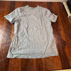 Banana Republic Mens Authentic Tee Grey V-Neck 100% Supima Cotton Large