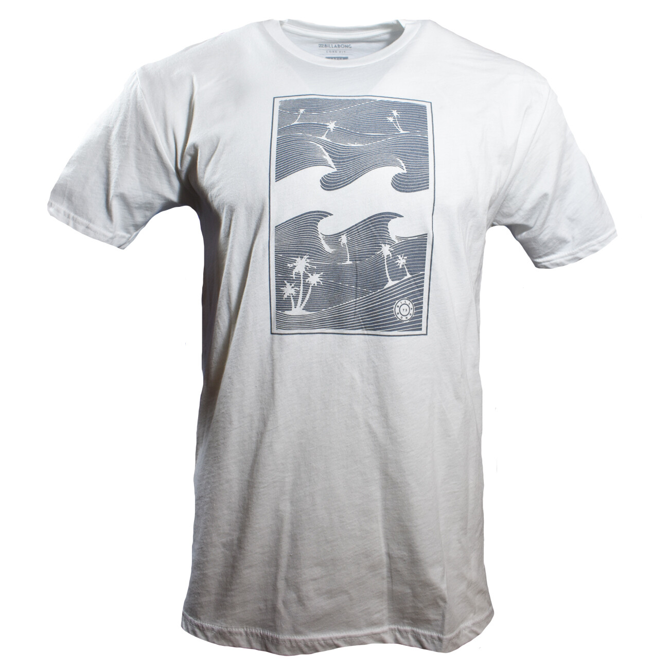BILLABONG Men's t-shirt Surf Skateboard Snowboard 100% Cotton Reg $26 White NEW gallery
