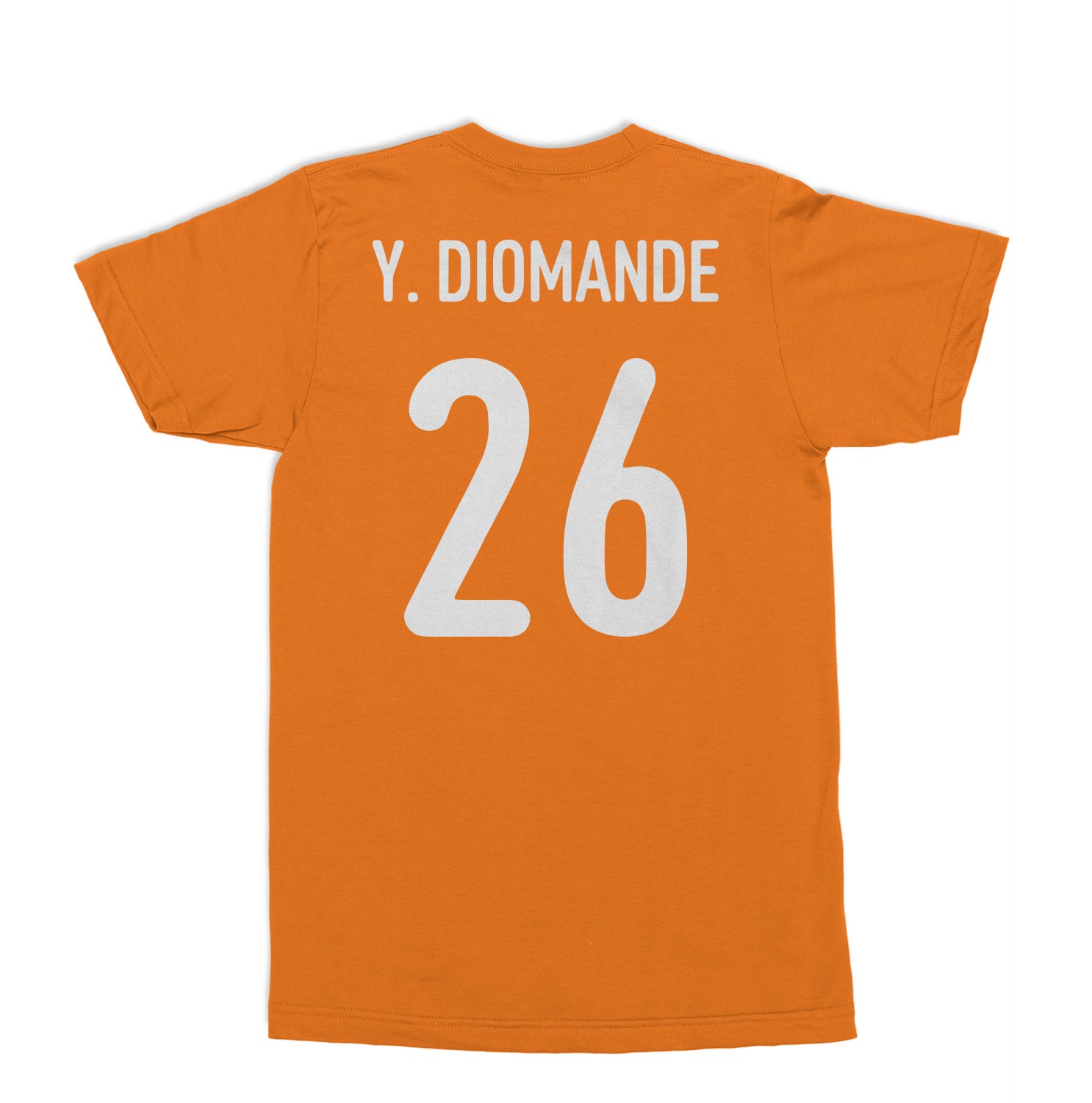 Ivory Coast Pride Diomande 26 Two-Sided Jersey Style Unisex T-Shirt gallery