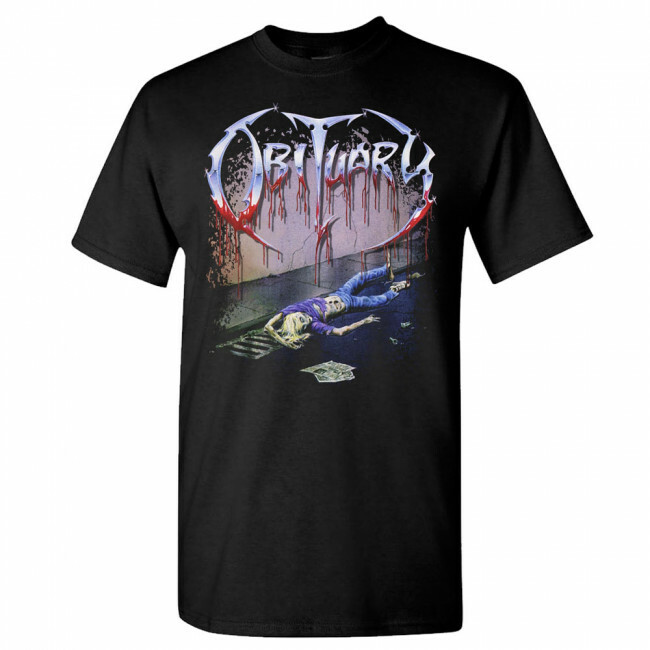 New Obituary Slowly We Rot Album Death Metal Band T-Shirt (S-3XL) badhabitmerch gallery