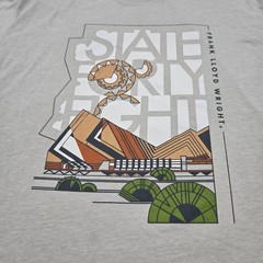 Size XL Frank Lloyd Wright Taliesin West T-Shirt State Forty Eight Masselink Tee