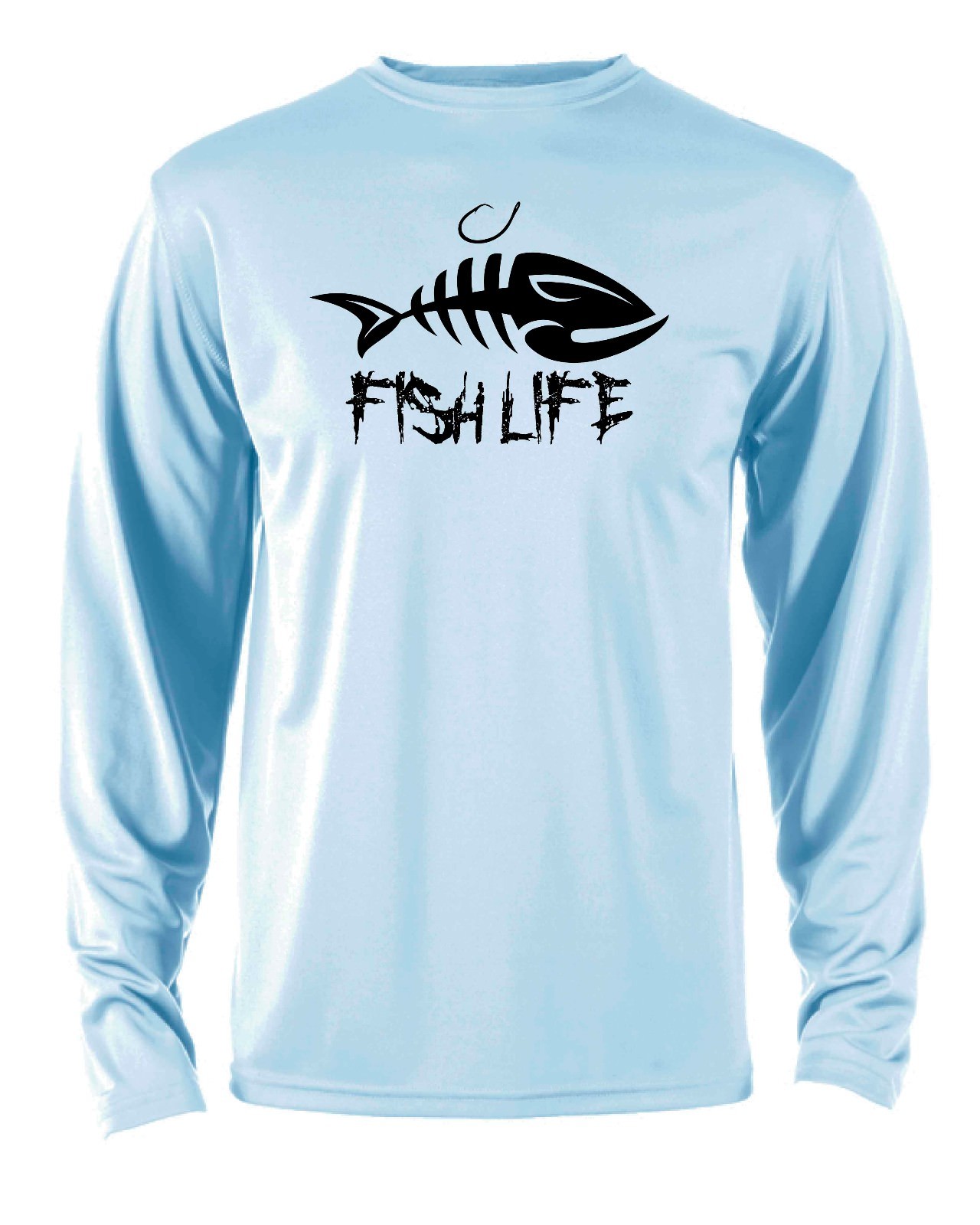 Microfiber Long Sleeve Performance UPF Fishing Boating Shirt gallery