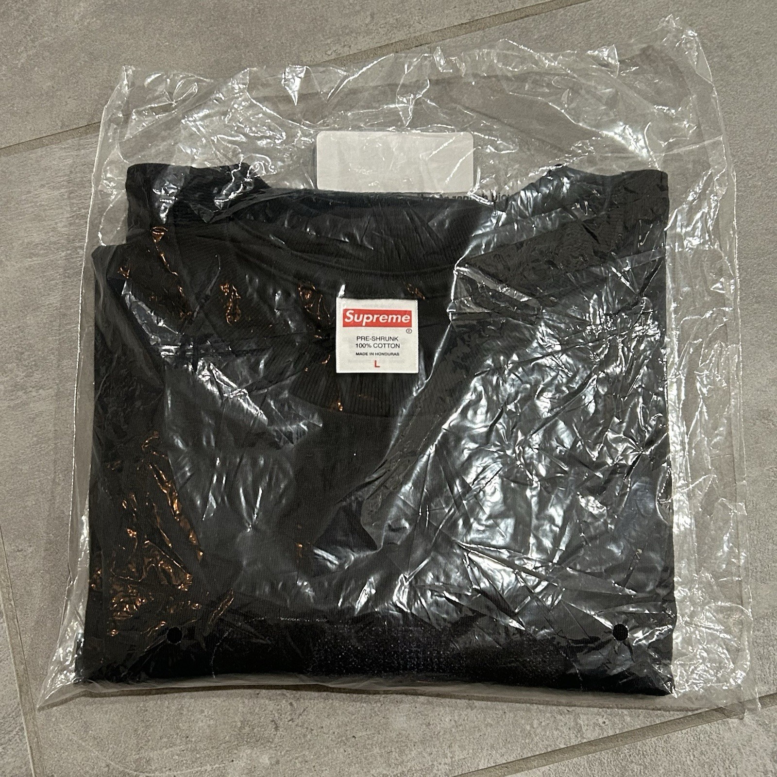 NWT IN HAND Supreme Wu-Tang FW25 Tee Black LARGE gallery