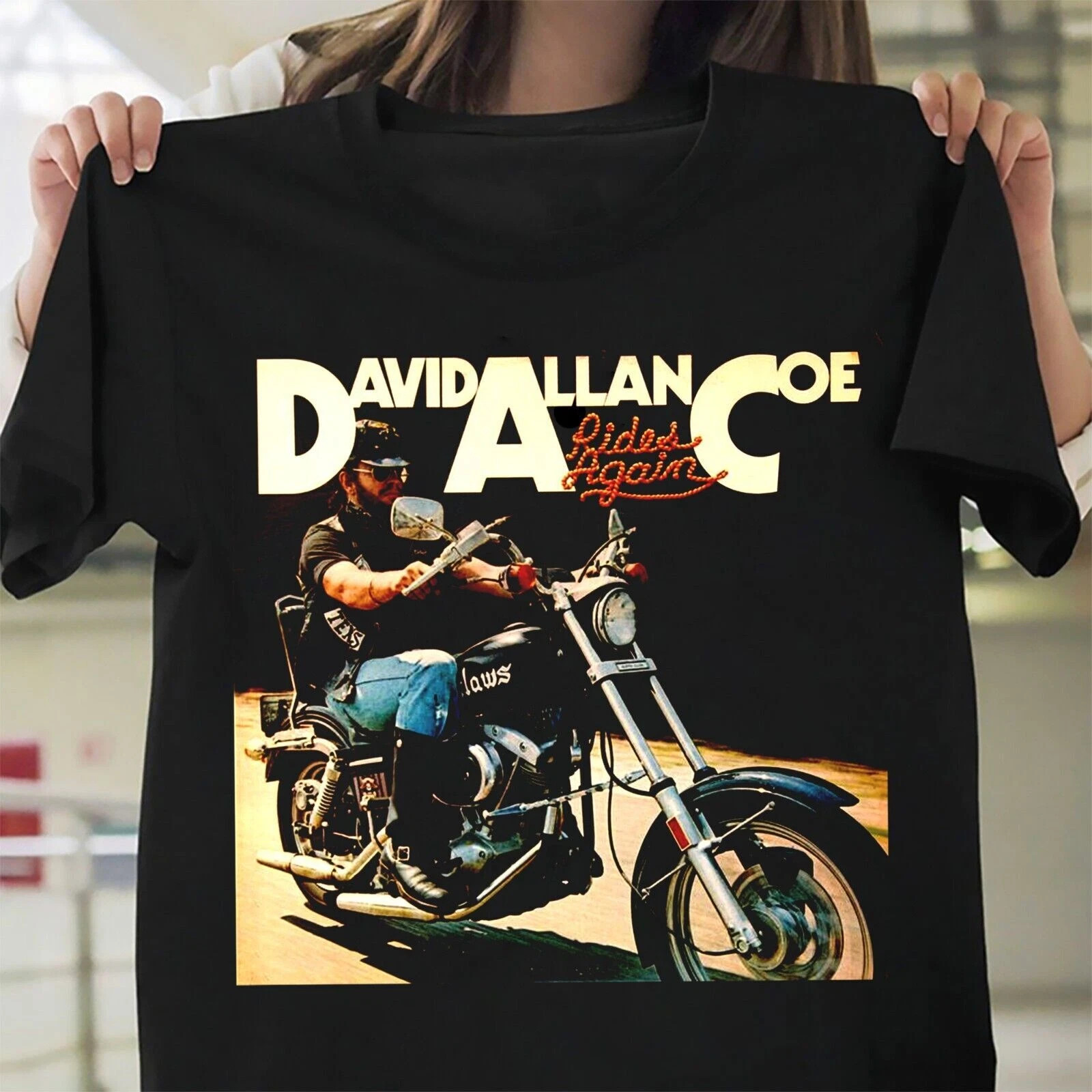 David Allan Coe Gift For Fan T-shirt S to 5XL 2F1045 gallery