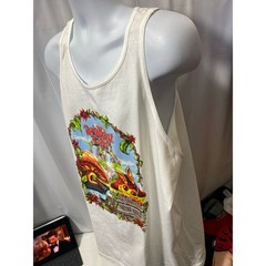 VINTAGE RAINFOREST CAFE Graphic Tank Top — Men’s 2XL (New Deadstock)