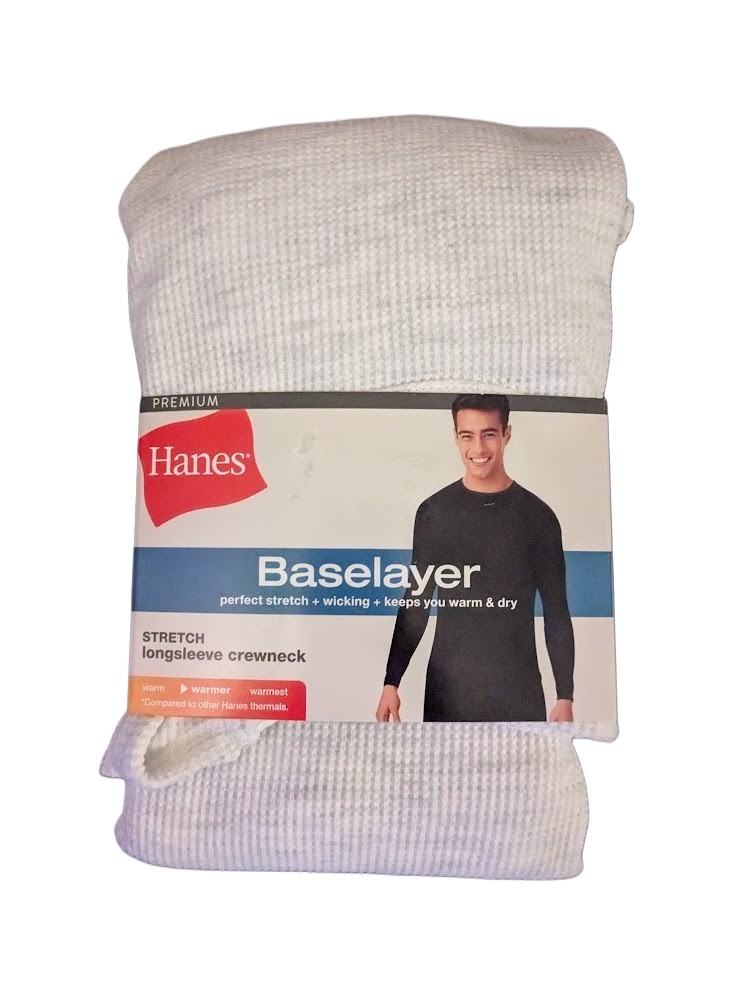 Hanes Men's Waffle Knit Thermal Shirt Long Sleeve gallery