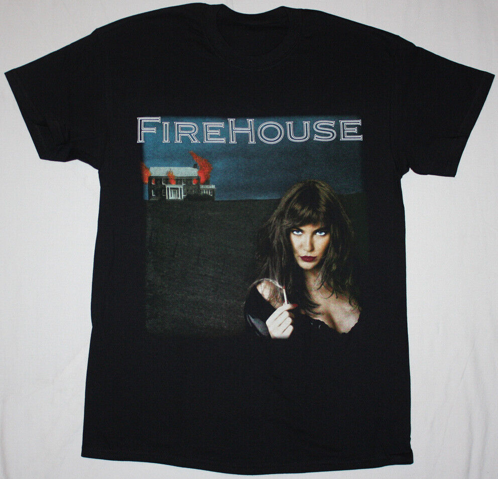 FireHouse Album FireHouse Band Shirt Classic Black Unisex S-5XL