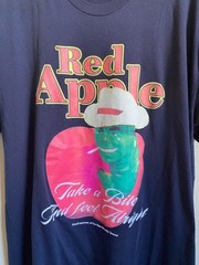 Red Apple cigarettes t shirt New Beverly Cinema Quentin Tarantino Navy Large