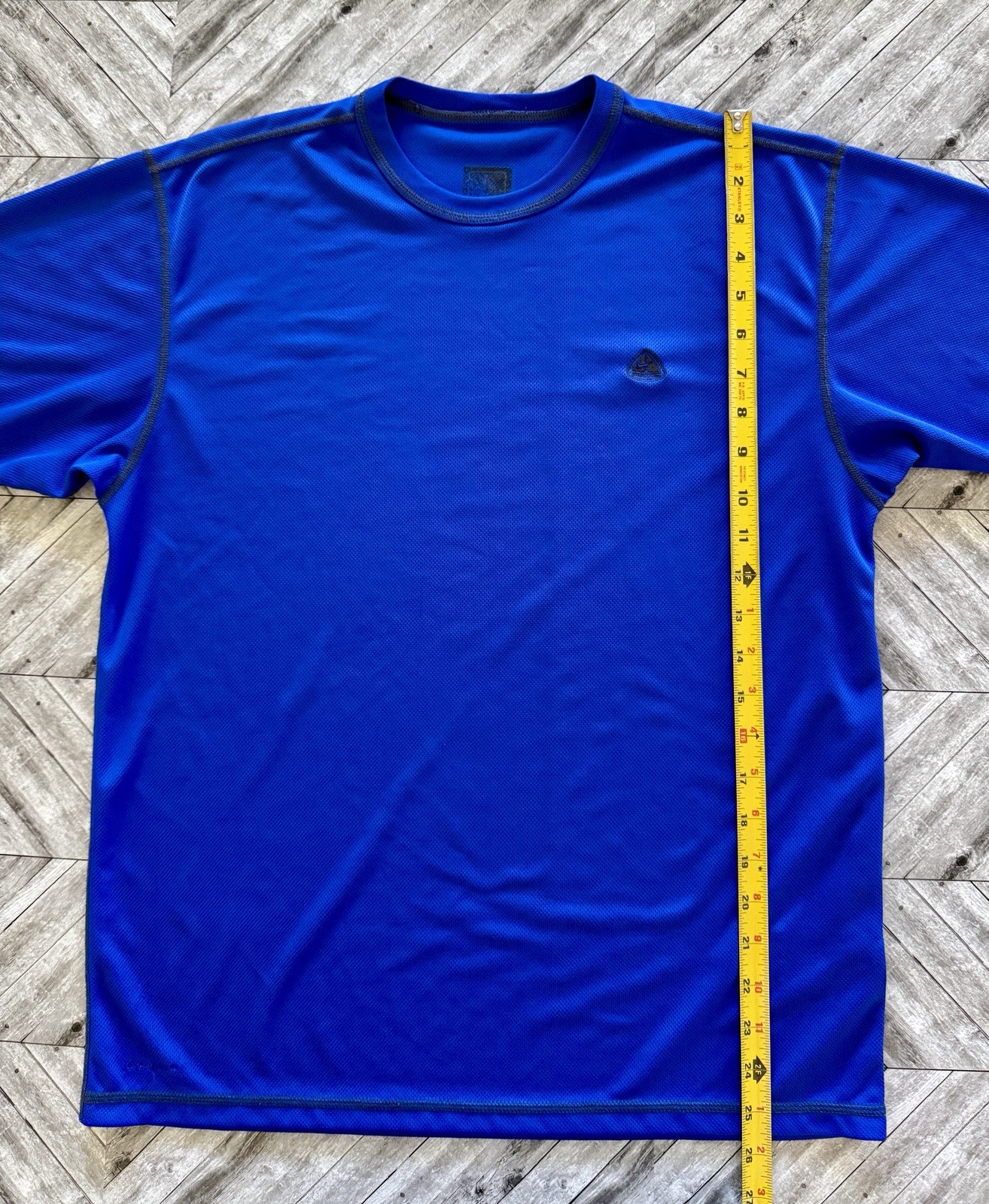 VTG Nike ACG T-Shirt Mens Medium Blue Outdoor Sports Base Hiking Running Gym Y2K gallery