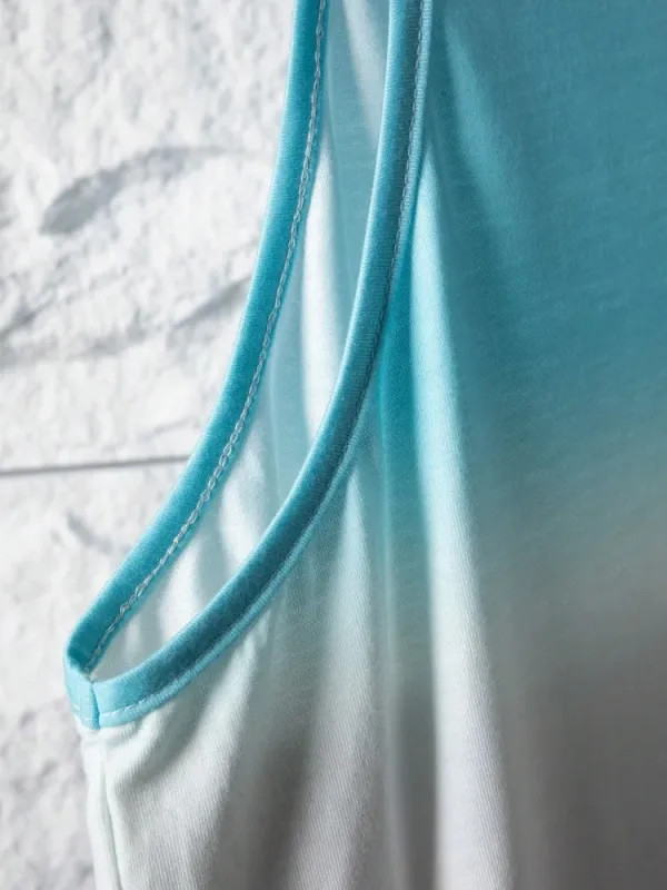 Summer Tank Top Men's Hawaii Beach Casual Clothing Quick Drying Silk Fit gallery
