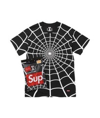 Supreme Hanes Spider-Man Tagless Tees (2 Pack) Black SS26 Size XXL Men’s IN HAND