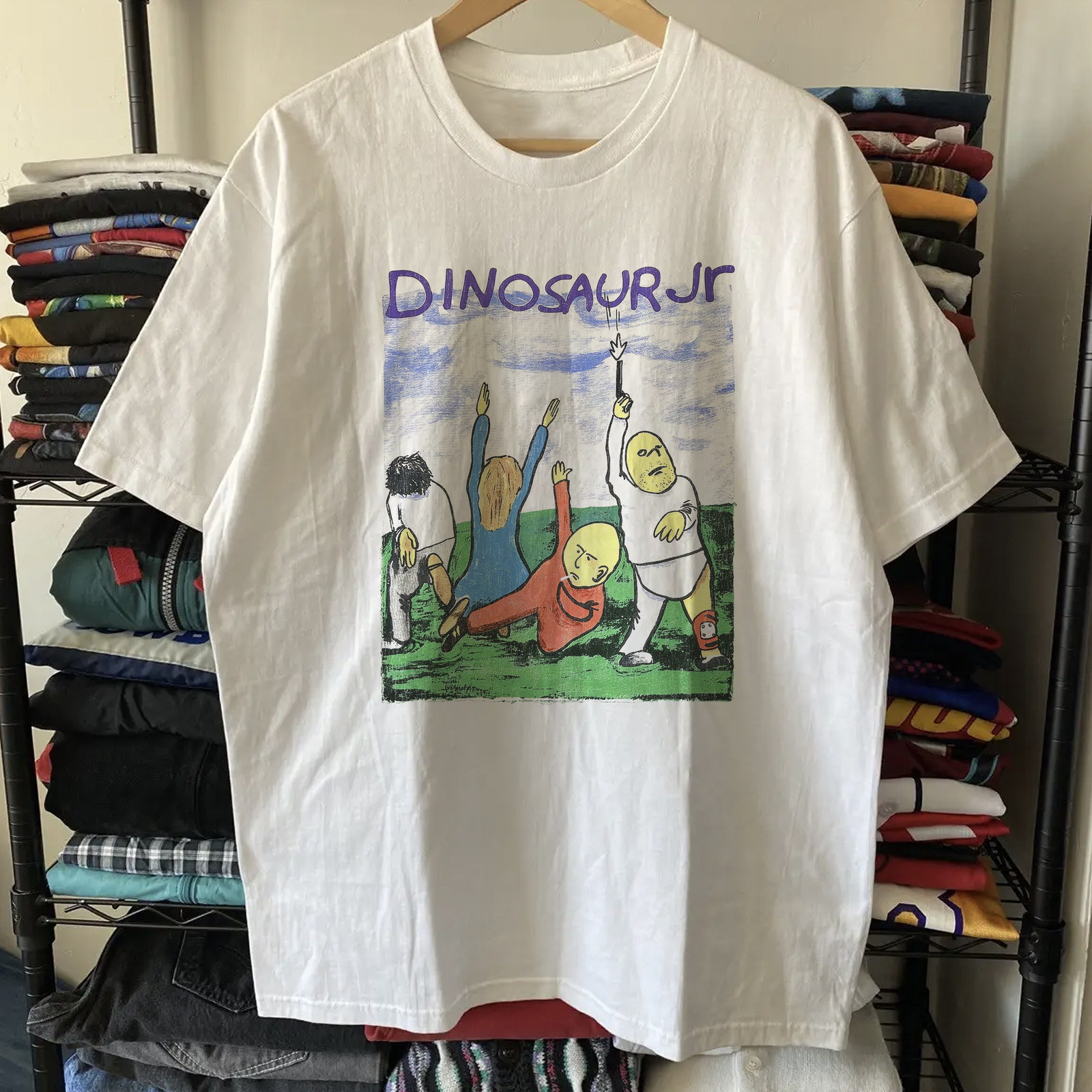 1994 Dinosaur Jr Aged T-Shirt White XL gallery
