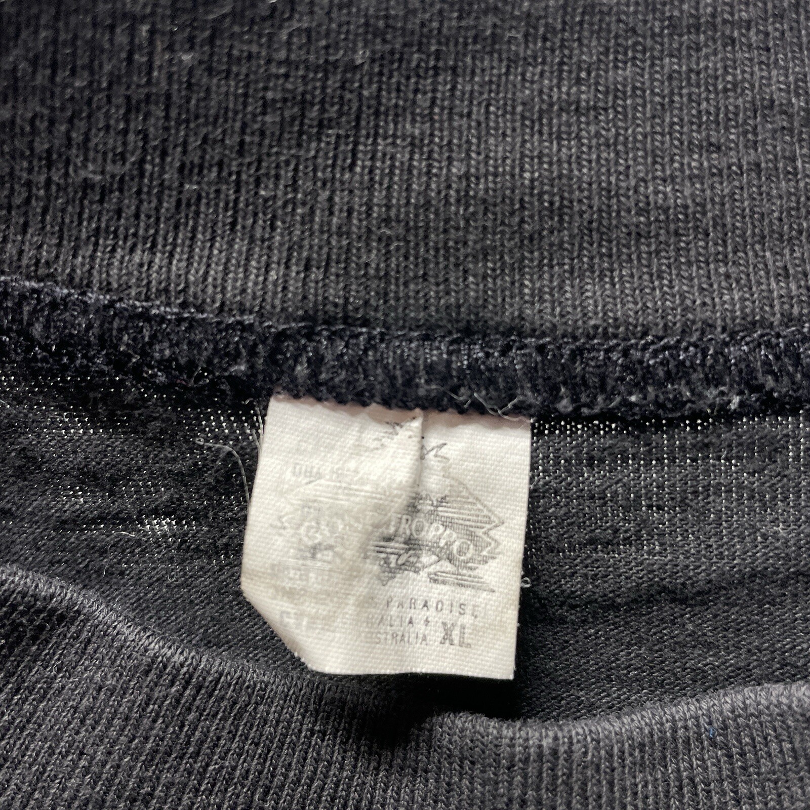 Vintage 90s Single Stitch T-Shirt Men’s XL Black Koala Bear Surfer Art USA Made gallery