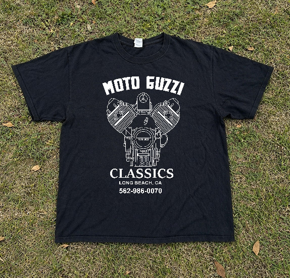 Moto Guzzi Vintage Cotton Unisex T-Shirt, Sizes S-3XL gallery