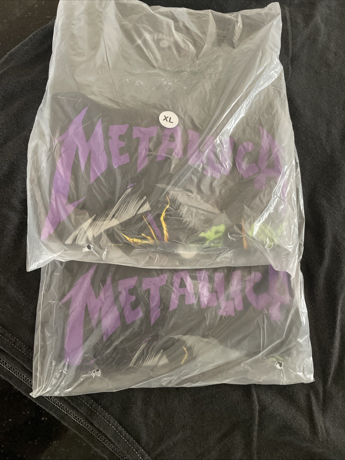 Metallica Skeleton Race Shirt XL Here Comes Revenge Rat Fink Hot Rod NEW gallery