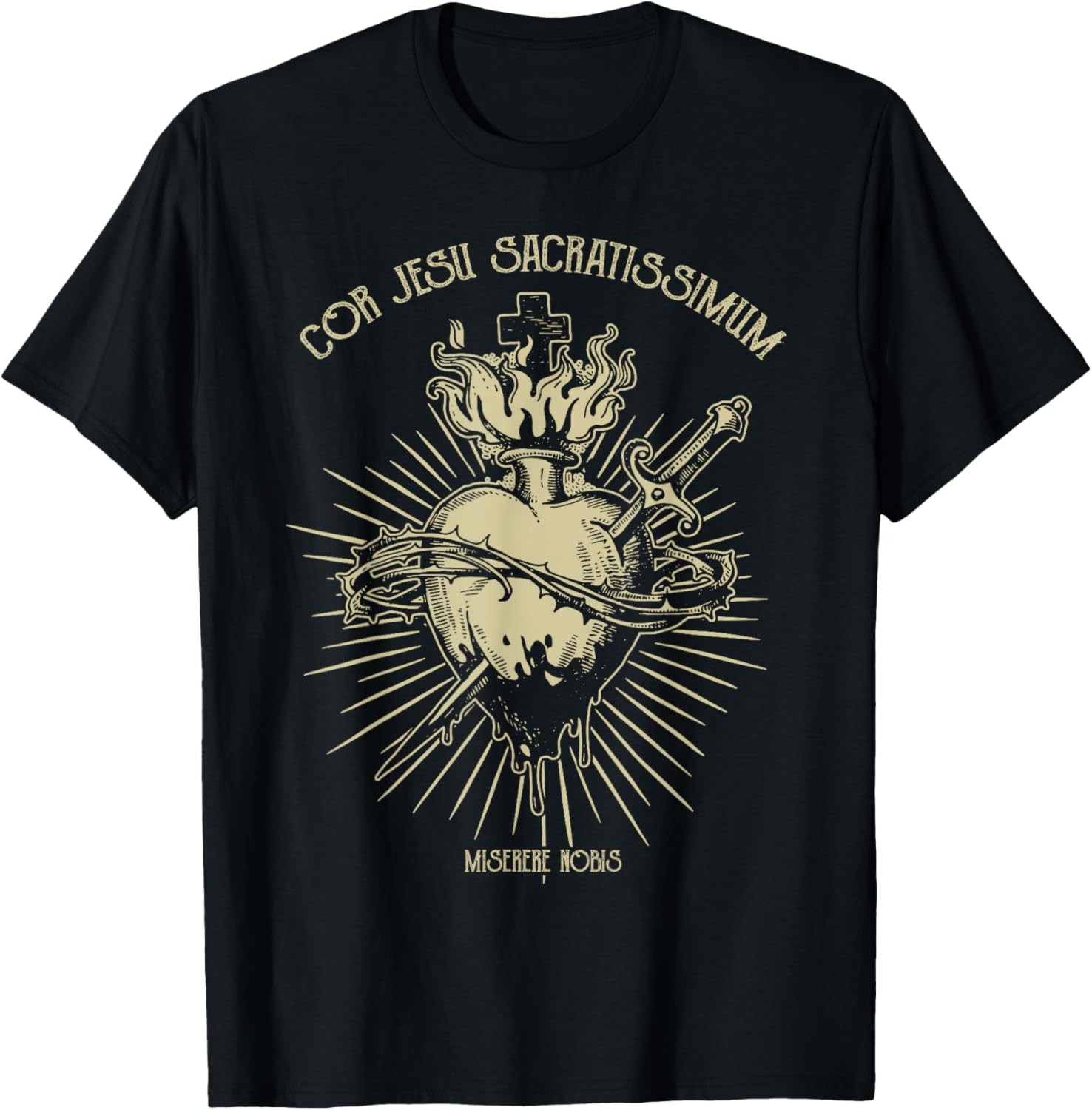 Sacred Heart Of Jesus Christian Catholic Devotion T-Shirt gallery