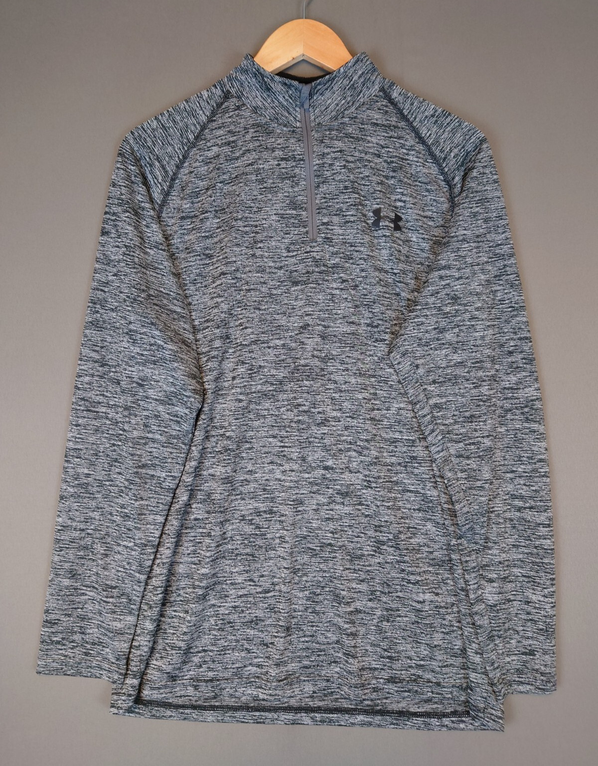 Under Armour 1/4 Quarter Zip Lightweight Long Sleeve Shirt Men's Medium Loose gallery