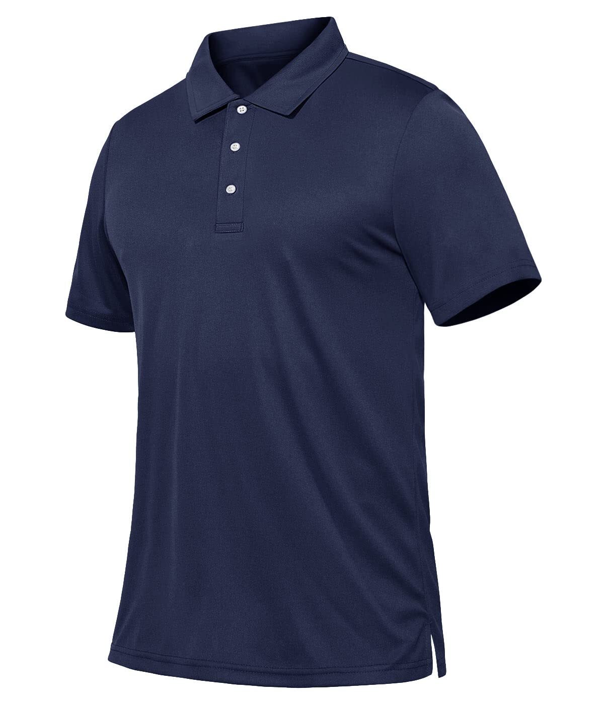 Men’s Casual Polo Shirts Buttons Short Sleeve Quick Dry Outdoor Golf Sport Tops