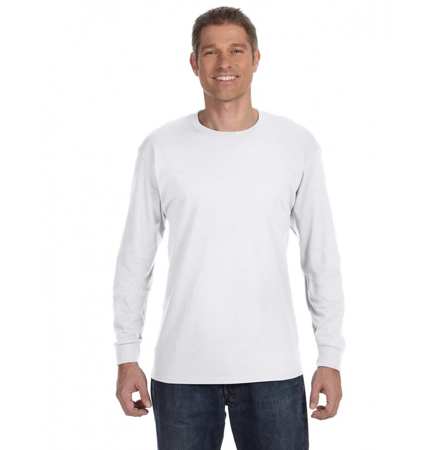 Gildan G540 Adult Heavy Cotton 5.3 oz. Long-Sleeve T-Shirt ( S - 3XL ) gallery