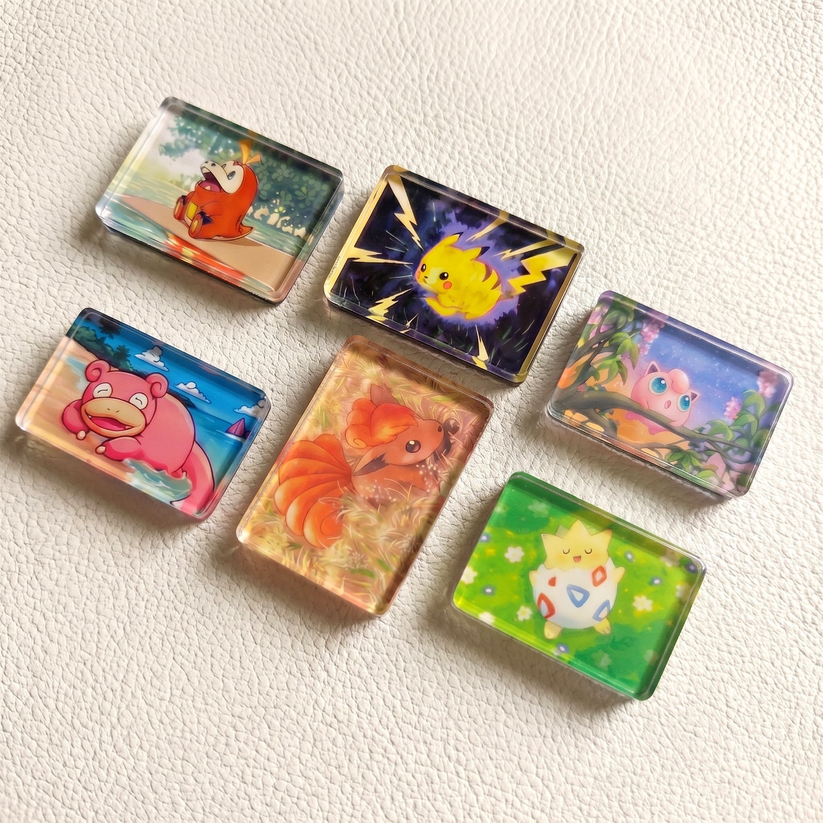 Pokémon TCG Card Acrylic Magnet DIY Sets -Kit Magnetic Card Holder
