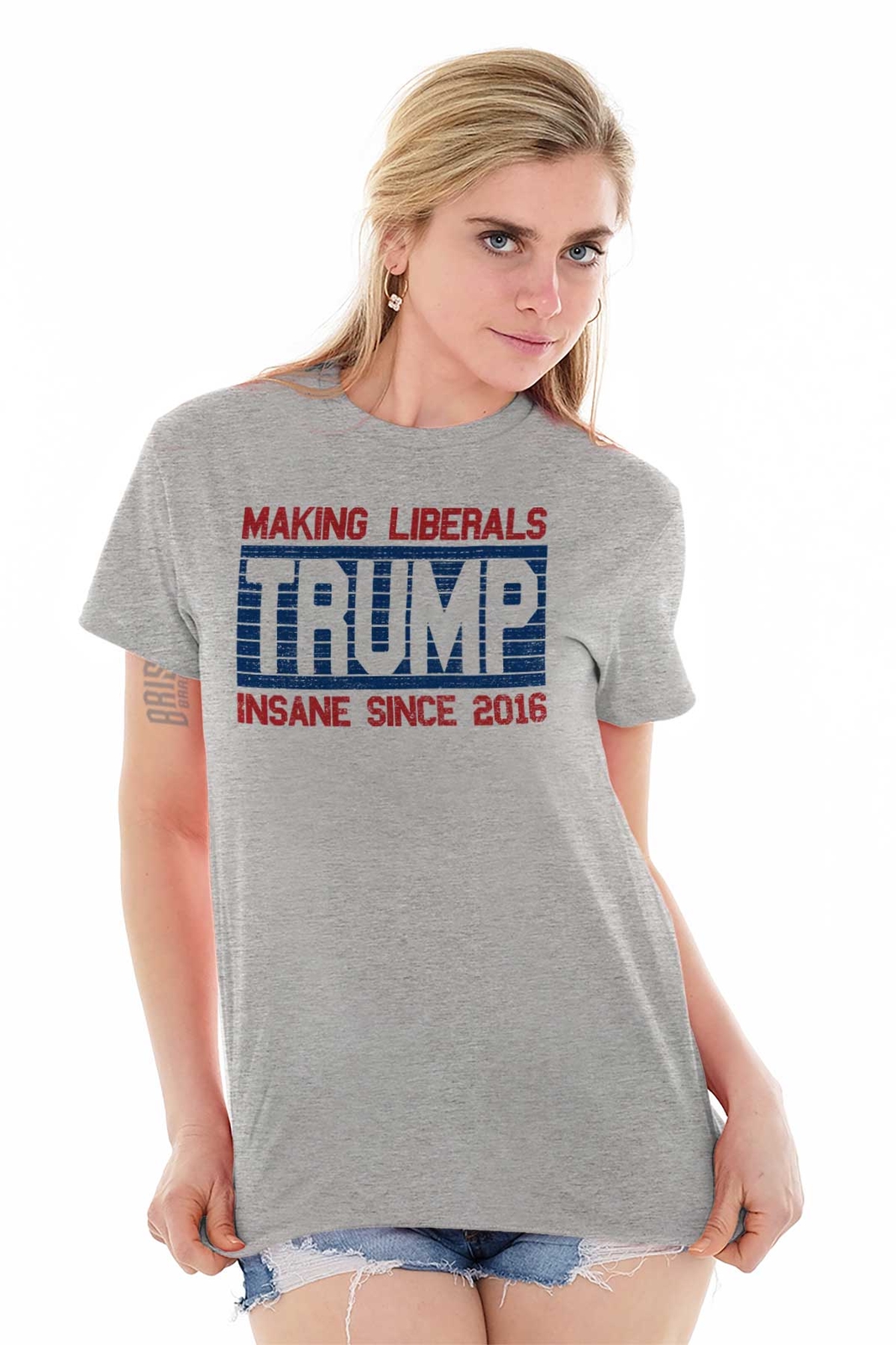 Trump Making Liberals Insane Since 2016 Funny Republican Classic T Shirt Tee gallery