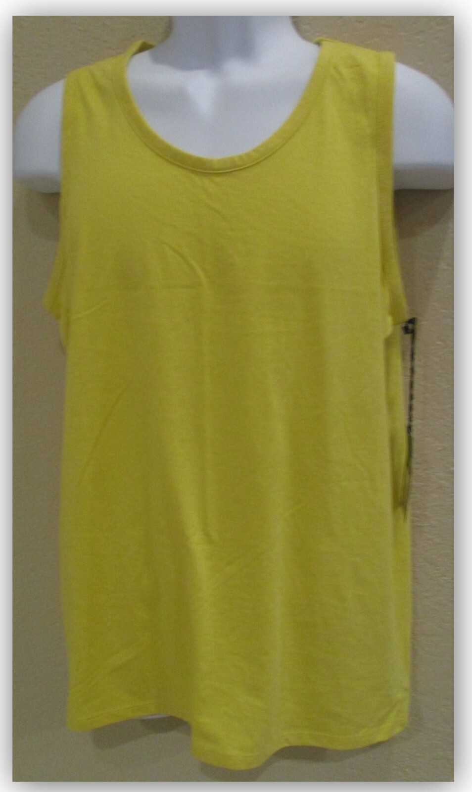 Standard Fit Jersey Tank Tops Goodfellow Men's Black / Faded Rose / Yellow gallery
