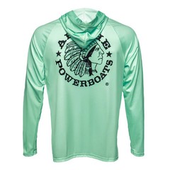 Apache Powerboats Performance UPF Hoodie | Coastal Mint