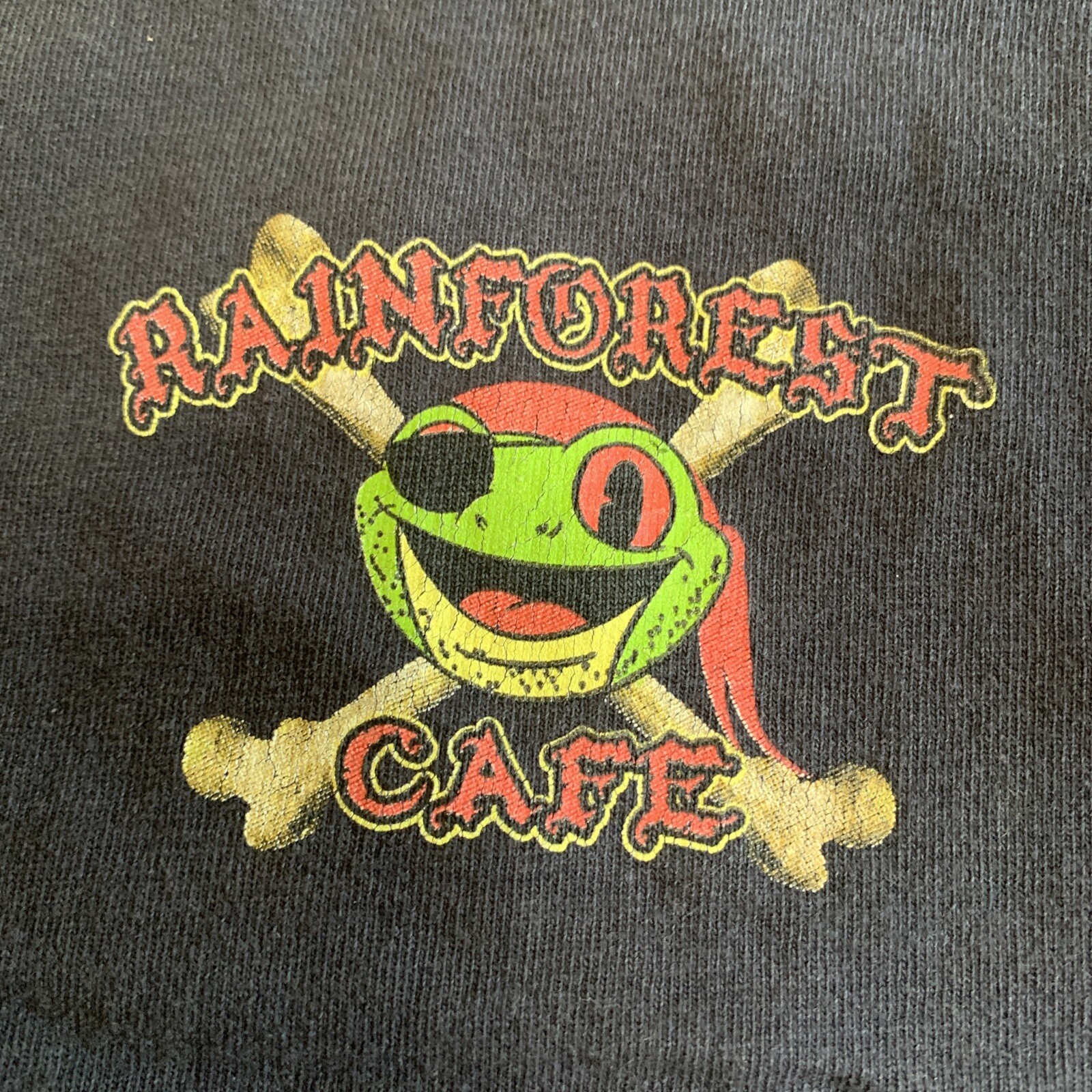 Vintage Rainforest Cafe Shirt Size Small gallery