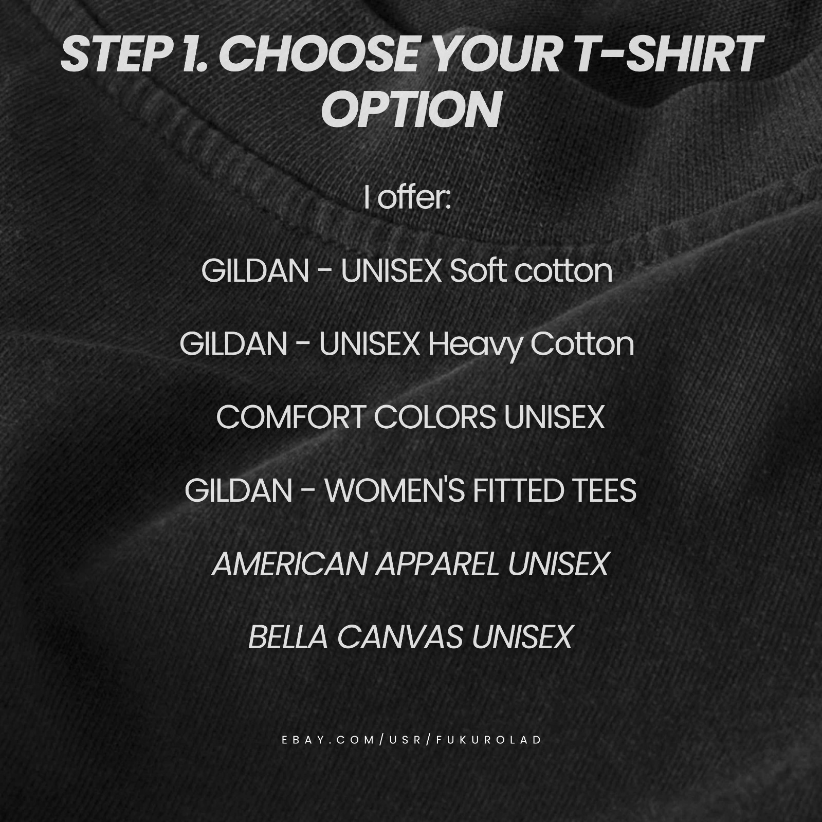 CUSTOM PRINTED TSHIRT - send in your own design/image - HIGH QUALITY PRINT gallery