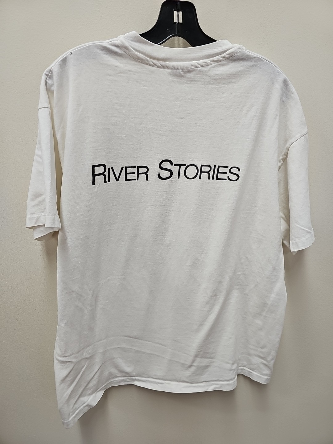 Vintage Francis Pavy Art RIVER STORIES NEW ORLEANS NEW YORK CITY EXPO SHIRT XL gallery