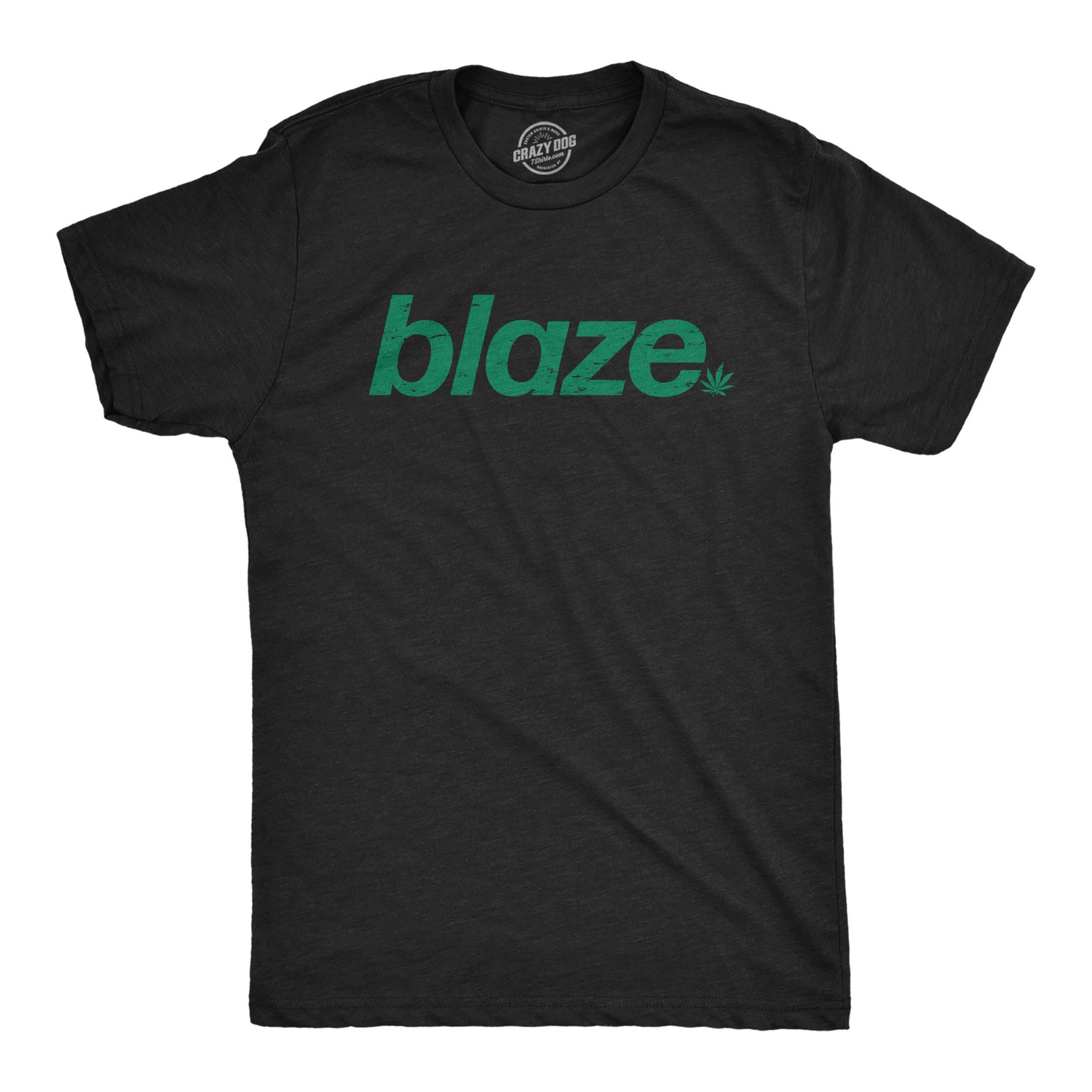 Mens Blaze T Shirt Funny 420 Weed Leaf Pot Smoking Blazing Lovers Tee for Guys gallery
