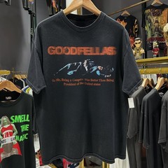 90s Goodfellas Never Rat Classic T-Shirt Black L
