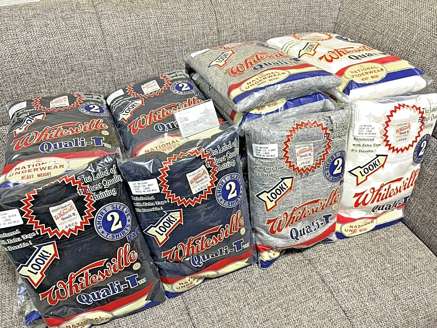 Bulk purchases great value‼【1 SHIRT】S-2XL WHITESVILLE T-SHIRT WV73544 Toyosp acs gallery
