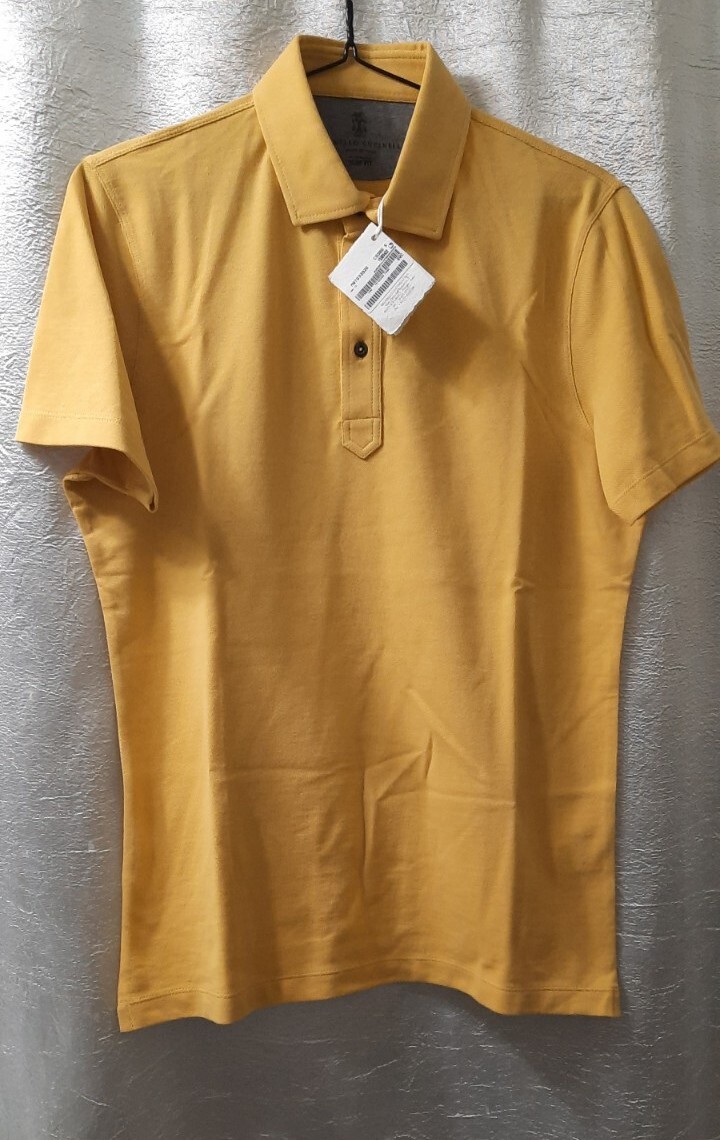575$ BRUNELLO CUCINELLI MENS CLASSIC POLO SHIRT SZ: US S/48EU. MADE IN ITALY gallery