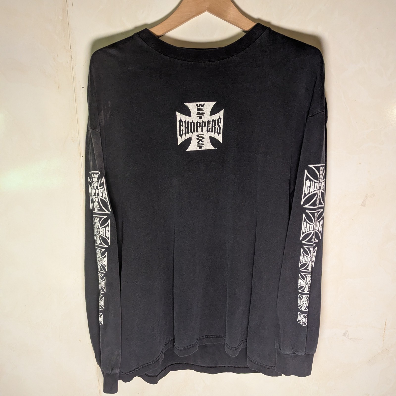 Vtg Y2k West Coast Choppers Long Sleeve Black Jesse Who? Paul Walker Large gallery