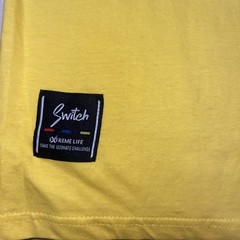 Switch Streetwear Yellow Remarkable Edition Men’s T-Shirt NWT Size: L