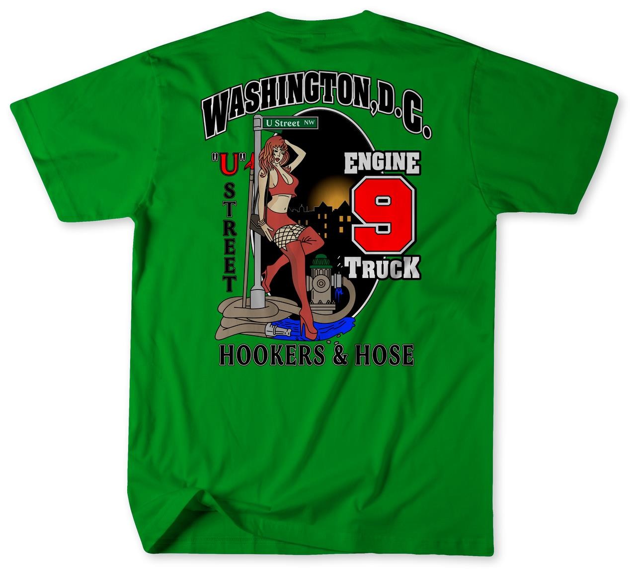 Unofficial DC Fire Department Station 9 Shirt v1