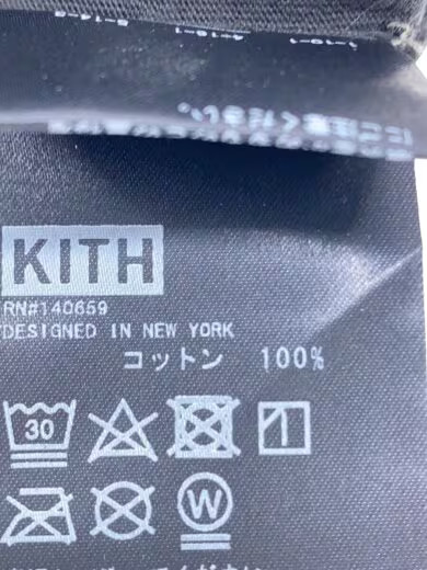 KITH/23ss/Long-sleeved T-shirt/XXL/Cotton/BLK/Solid/23-070-060-0001-7-0// gallery